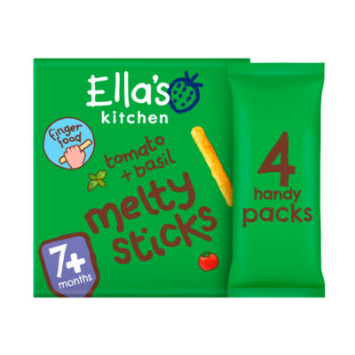 Ella's Kitchen tomato basil melty sticks 24g - British product