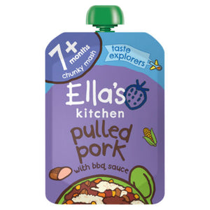 Ella's Kitchen Punchy Pulled Pork with BBQ Sauce Baby Meal 130g
