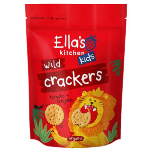 Ella's Kitchen organic tomato oregano crackers 100g, UK version