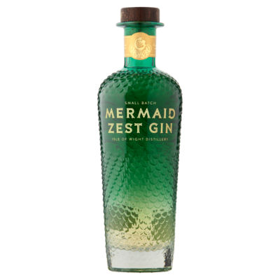 Isle of Wight Distillery Mermaid Zest Gin 70cl, UK version
