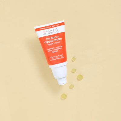 My Expert Midwife No Harm Nipple Balm 30ml, imported from the UK
