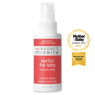 My Expert Midwife Spritz for Bits perineal spray 100ml (British brand)