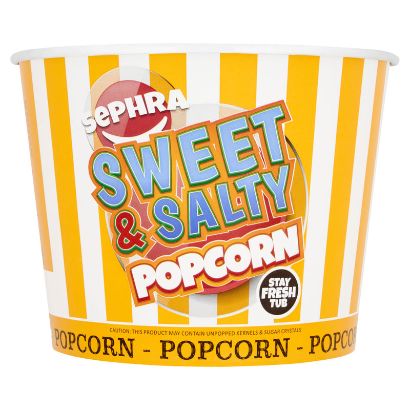 Sephra sweet and salty popcorn 140g (British brand)