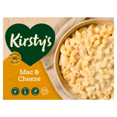 Kirsty's Mac & Cheeze frozen meal 275g, UK version