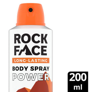 Rock Face Deodorant Body Spray Power