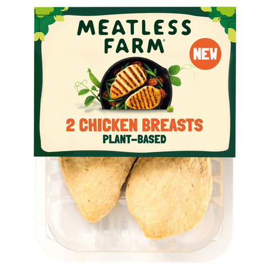 Meatless Farm Plant-Based Chicken Breasts x 2 GOODS ASDA   