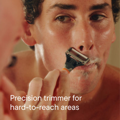 Harry's men's 5 blade razor bright orange imported from the UK