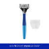 Harry's men's 5 blade razor Indigo Blue, UK version