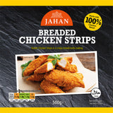 ASDA Jahan Breaded Chicken Strips Frozen 500g- Buy online at McGrocer