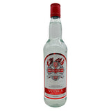 Draig Goch vodka triple distilled 70cl, imported from the UK
