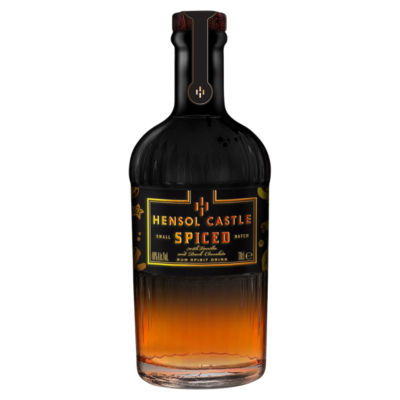 Hensol Castle spiced rum small batch 70cl, imported from the UK