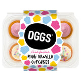 Oggs Vegan Mini Vanilla Cupcakes with Vanilla Flavour Frosting