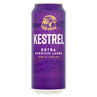Kestrel Extra Premium Lager 500ml (British brand)