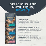 Encore fish selection cat food pouches 10x50g (British brand)