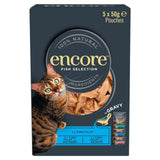 ASDA Encore Fish Selection in Gravy Wet Cat Food 5 x 50g- Buy online at McGrocer