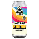 Attic Brew Co. Intuition Hazy Pale 440ml, UK version