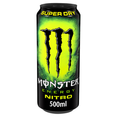 Monster Nitro energy drink 500ml, imported from the UK