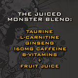Monster Energy Pacific Punch energy drink 4x500ml, imported from the UK