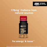 Optimum Nutrition Gold Standard Pre-Workout Shot Mixed Berry 60ml (British brand)