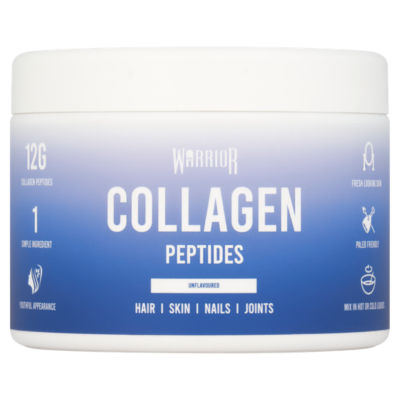 Warrior Collagen Peptides unflavoured powder 180g (British brand)