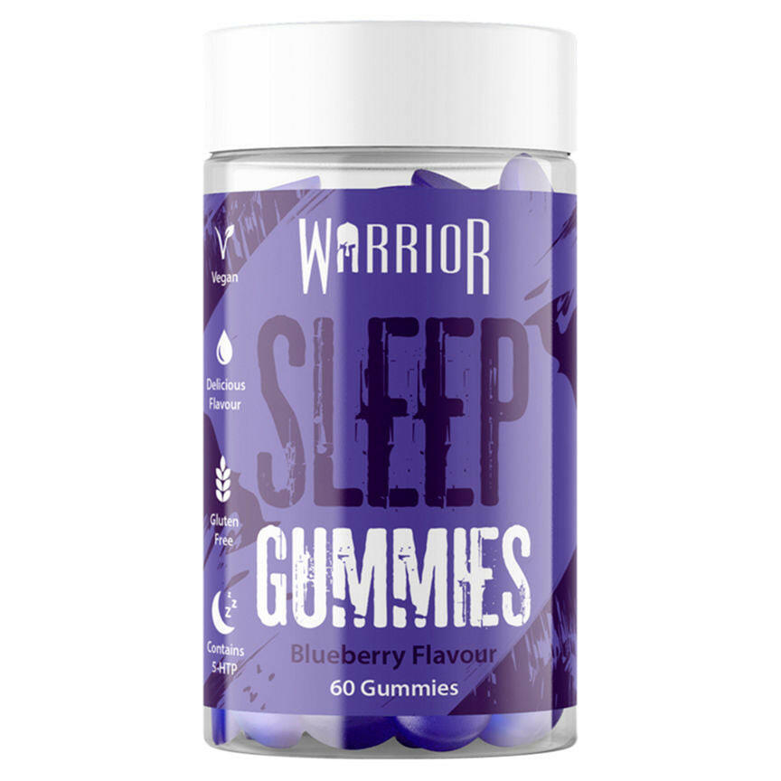 Warrior Sleep Gummies Blueberry Flavour 60 Gummies 196g GOODS ASDA