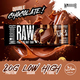 Warrior double chocolate protein flapjack 75g (British brand)