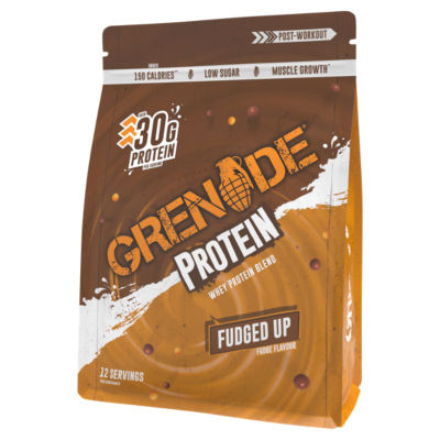 Grenade whey protein powder fudge flavour 480g - British product