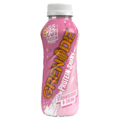 Grenade Strawberries & Cream protein shake 330ml - British product
