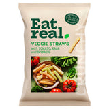 Eat Real Veggie Straws Tomato, Kale & Spinach 110g - British product