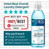 INEOS laundry liquid Sea Minerals Wild Jasmine 1000ml, imported from the UK