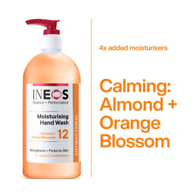 INEOS Antibacterial Almond Orange Blossom Moisturising Hand Wash 500ml