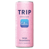 TRIP Wild Strawberry sparkling drink 330ml, UK version