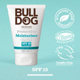 Bulldog moisturiser SPF 15 + Aloe Vera 100ml (British brand)