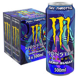 ASDA Monster Energy Full Throttle Zero Sugar Energy Drink 4 x 500ml- Buy online at McGrocer