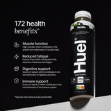 Huel Black Edition Vanilla meal replacement 500ml bottle, UK version