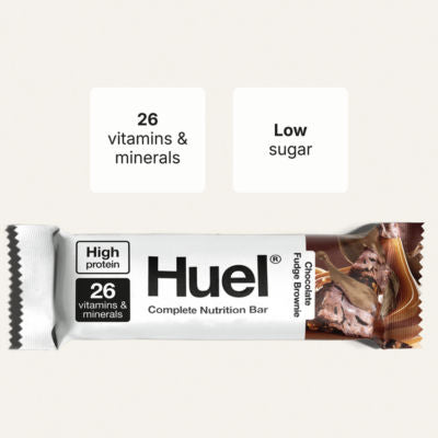ASDA Huel Complete Nutrition Bar Chocolate Fudge Brownie 51g- Buy online at McGrocer