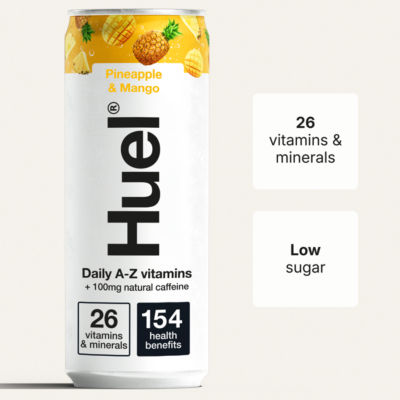 Huel multivitamin drink Pineapple & Mango 330ml, UK version