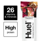 ASDA Huel Dark Chocolate & Raspberry Complete Nutrition Bar 55g- Buy online at McGrocer