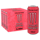 Monster Pipeline Punch energy drink 9 x 500ml, imported from the UK