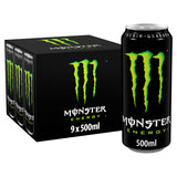 Monster energy drink 9 x 500ml cans, imported from the UK