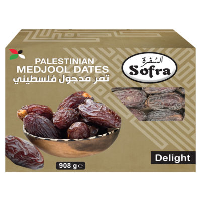 Sofra Palestinian Medjool Dates 908g, UK version