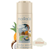ASDA Nala's Baby Body Wash & Shampoo with Oats, Camomile & Hibiscus 200ml- Buy online at McGrocer