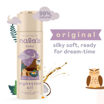 Nala's Baby Nighttime Oil 200ml, UK version
