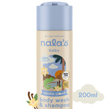 ASDA Nala's Baby Vanilla Cloud Body Wash & Shampoo with Oats, Camomile & Hibiscus 200ml- Buy online at McGrocer