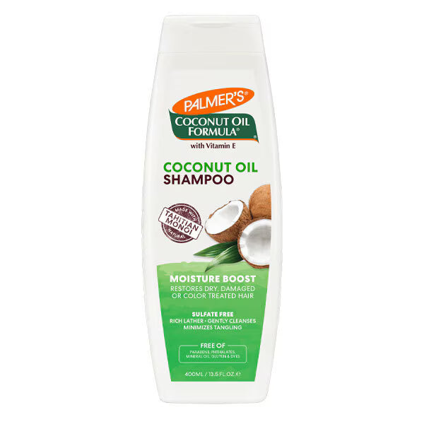 Palmer's Coconut Formula Moisture Boost Shampoo, imported from the UK