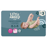 Little Angels Comfort & Protect Size 3 Nappies 6-10kg 56 Pack