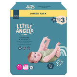 ASDA Asda Little Angels Comfort & Protect Nappies Size 3 6-10kg 98 Count- Buy online at McGrocer