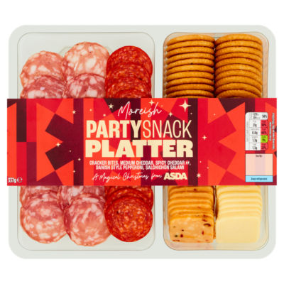 ASDA party snack platter 337g - British product