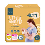 ASDA ASDA Little Angels Newborn Size 1 Baby Nappies 2-5kg 24 Pack- Buy online at McGrocer