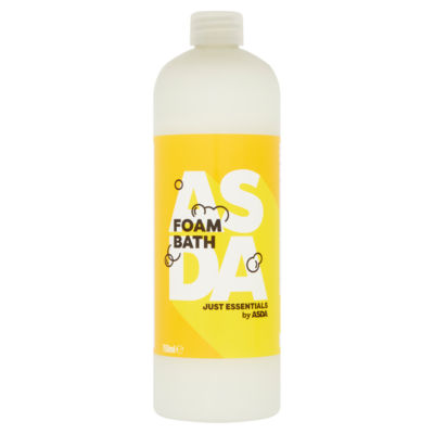 ASDA foam bath 750ml, UK version